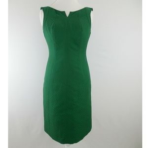 NWT Talbots Green Sz 4 Sheat Dress